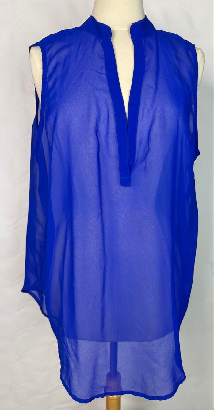 Royal Blue Cover Blouse